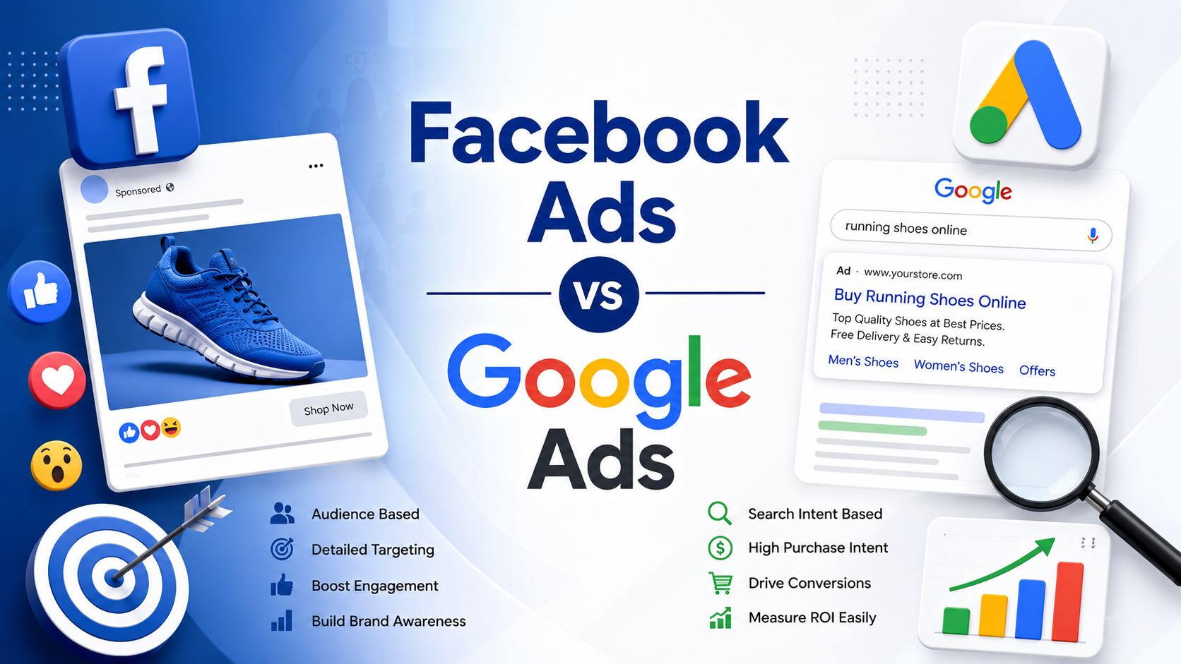 Facebook Ads vs Google Ads