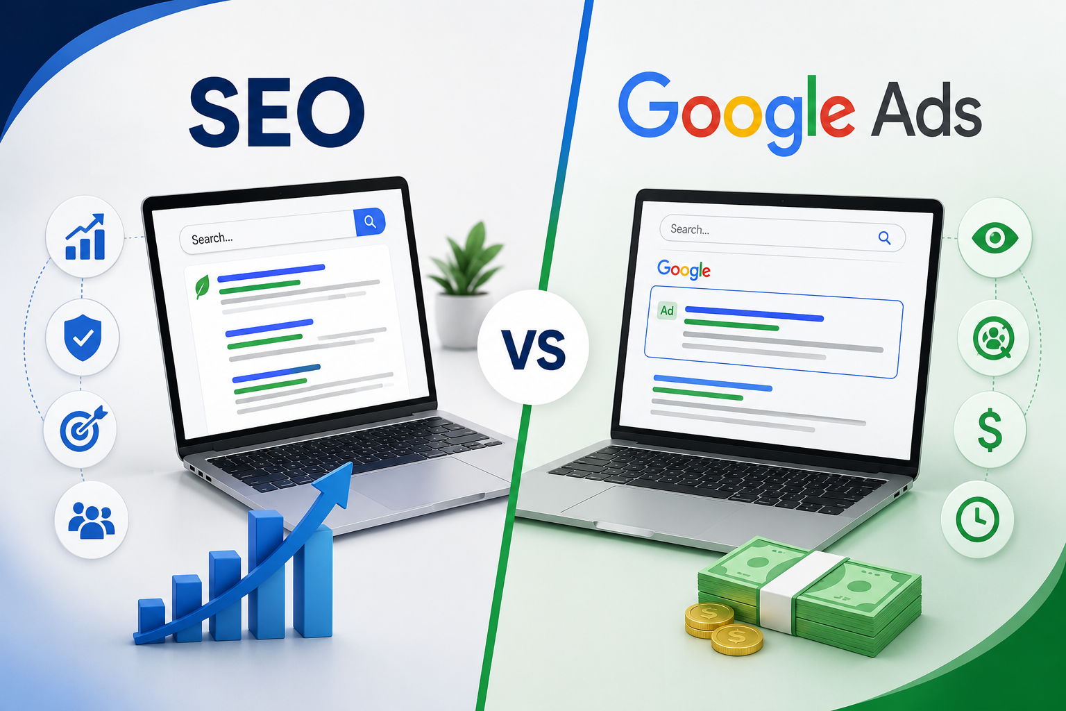 SEO vs Google Ads