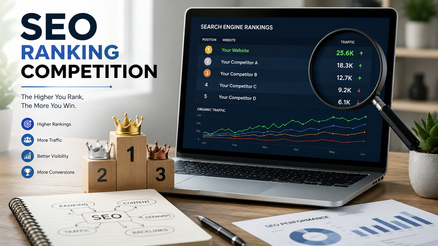 SEO Ranking Competition if you stop doing SEO