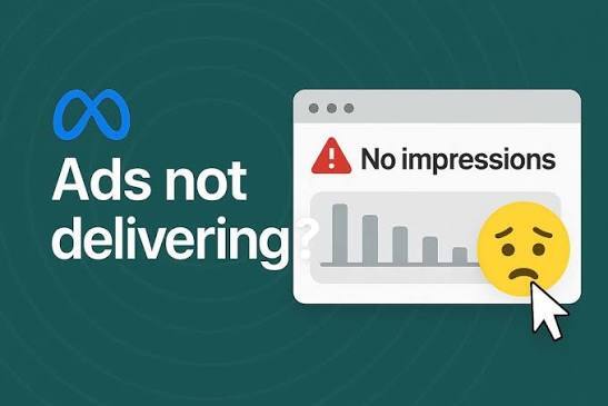 Why meta ads are actiev but not getting impressions